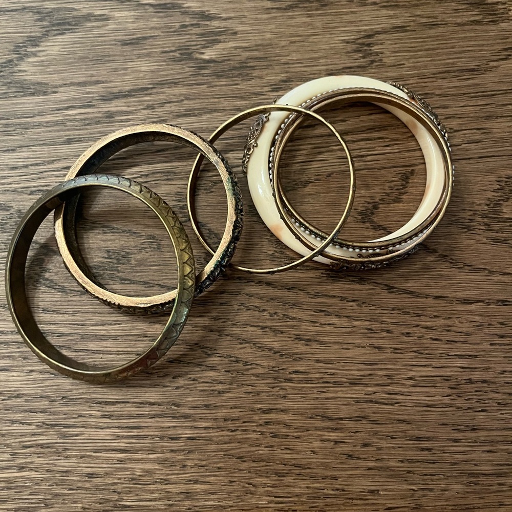 Aldo vintage looking bangles